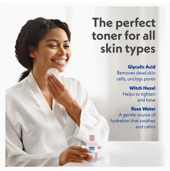 Dermasil Labs Glycolic Acid Toning Solution With Witch Hazel & Rose Water - Picture 10 of 11